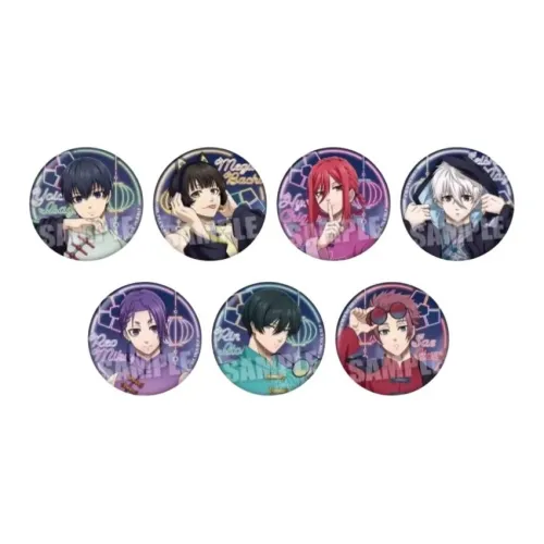 March·Monster Blue Lock CYBERPUNK Китайский стиль Neon Badge Значки