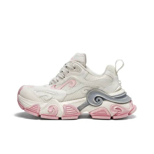 CHERYKALLY Амортизация устойчивость к истиранию дышащие увеличивающие высоту низкий топ кроссовки с толстой подошвой