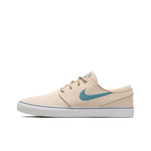 Nike Sb Zoom Janoski OG+ Slip-resistant Abrasion-resistant Low-top Skateboard Shoes Unisex Beige