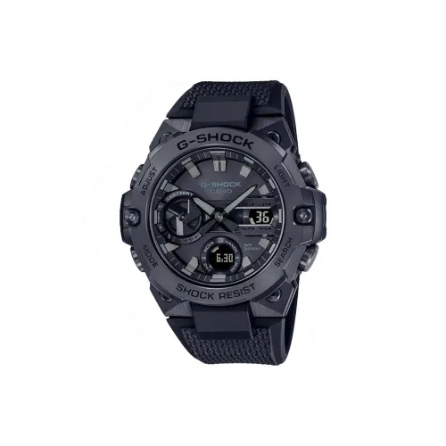CASIO G SHOCK Collection Кварцевый механизм Смольный ремешок Часы Мужские Черный циферблат