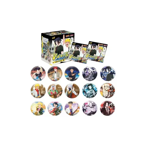 KAYOU Naruto Регулярная коллекция Страстное выступление Значки из жестяного металла