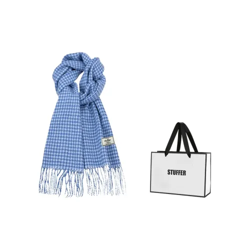 STUFFER 100% шерсть Вязаные шарфы Унисекс