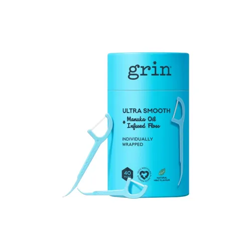 Grin Одиночная упаковка мятных зубных нитей Floss Sticks