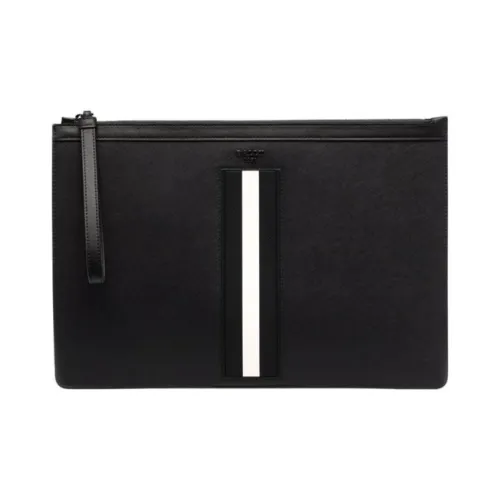 BALLY Монетница Клатч Большой Мужской Черный