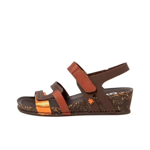 Art I Imagine One Ремешок Сандалии 4,5 см Женские Темно-коричневый