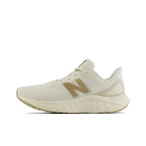 New Balance NB Свежий Foam Arishi V4 Low Топ Повседневные Беговые Кроссовки Женские Экрю