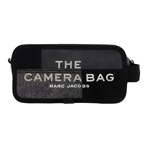 MARC JACOBS Холст Camera Сумка через плечо Сумка среднего размера Унисекс Черный