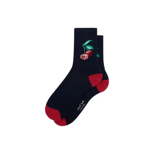 Paul Smith 1 шт Морской синий Женские Носки MID до икры