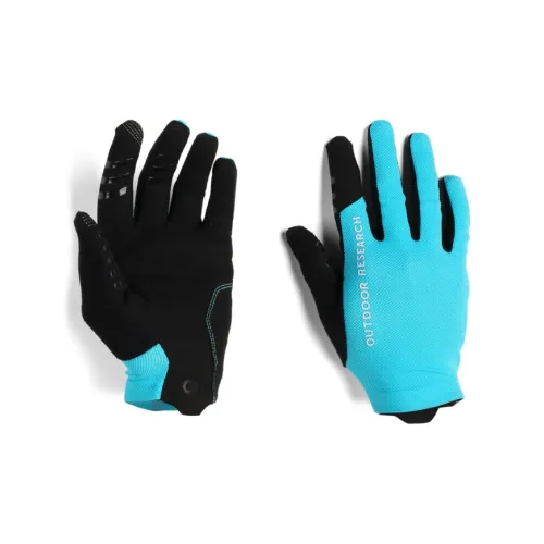 Outdoor Research Нейлон Эластан Полиуретан Полиэстер Спортивные перчатки Унисекс Синий Черный