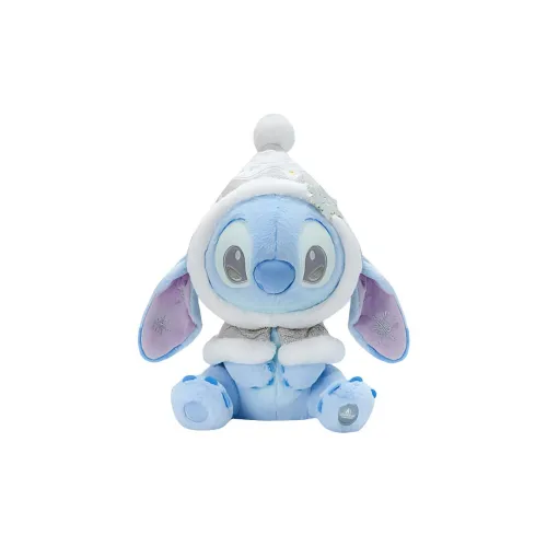 Disney 2024 Зимняя кукла Stitch плюшевая 33 см Шанхайский Дисней