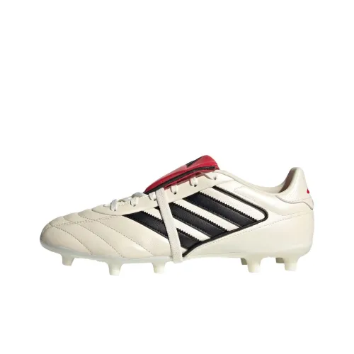 Adidas COPA GLORO Slip-resistant Abrasion-resistant Football Cleats Unisex Beige Black Red Adidas COPA GLORO Противоскользящие Износостойкие Футбольные бутсы Унисекс Бежевый Черный Красный
