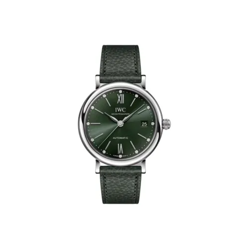 IWC Автоматический Механический Movement Женские Часы Baotai Fino Series 37 мм Зеленые
