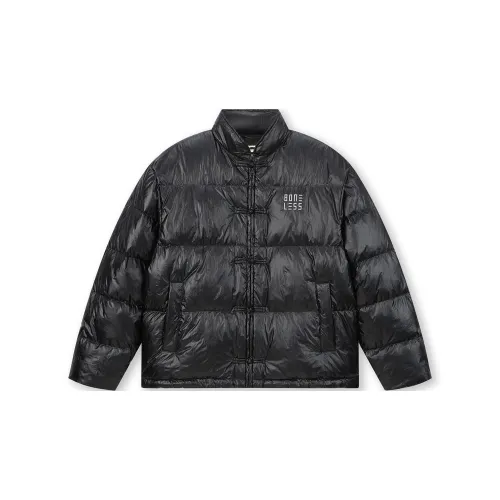 BONELESS Cut Down Jacket Unisex Black