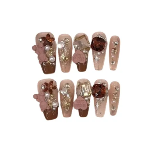 LIANJING Искусственные ногти для женщин