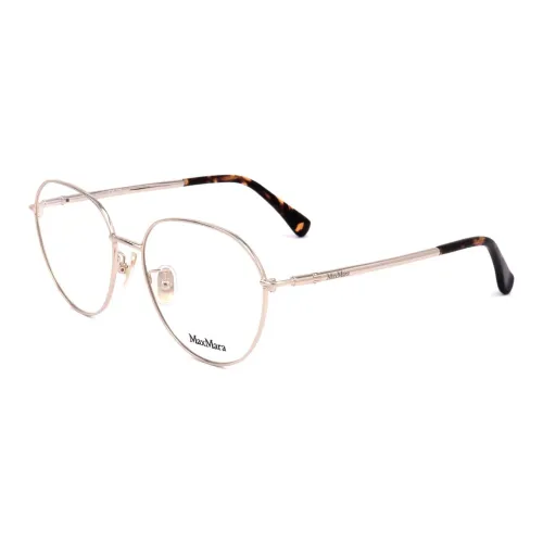 'S MAX MARA Металл Круглые Оправы для очков Мужские Золотые