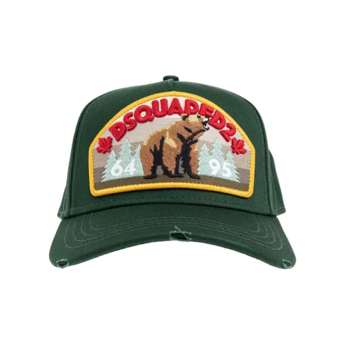 DSQUARED 2 100% хлопок Бейсболки Мужской Зеленый