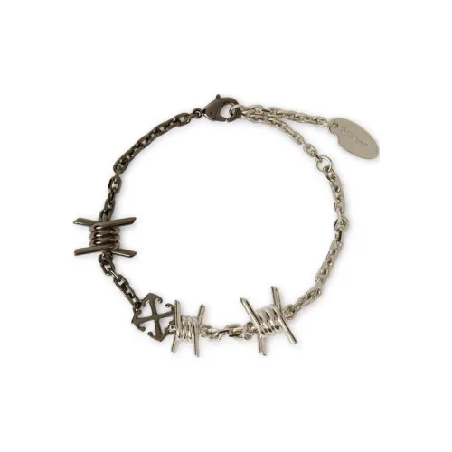 Off Белый Brass Bracelets Мужской