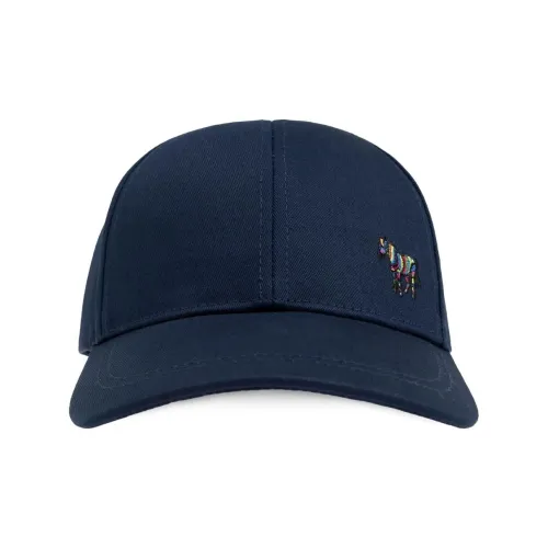 PS By Paul Smith Хлопковые кепки Мужские Синие