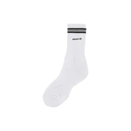 Columbia 1 шт Белый Унисекс MID Носки до икры