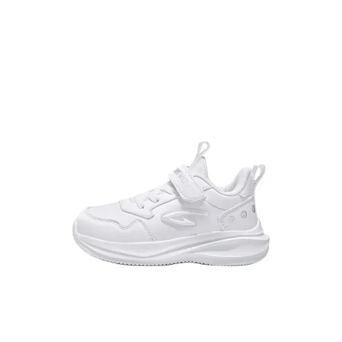 DEERWAY Slip-resistant Abrasion-resistant Lightweight Cushioned Low-top Kids Lifestyle Shoes White Kids DEERWAY Противоскользящий Устойчивый к износу Легкий Амортизирующий Низкий верх Детские повседневные туфли Белый Детский