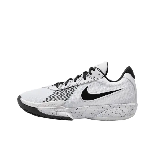 Nike Air Zoom г.T. Cut ACADEMY Slip Resistant Abrasion Resistant Low Топ Баскетбольные кроссовки Унисекс Белый черный