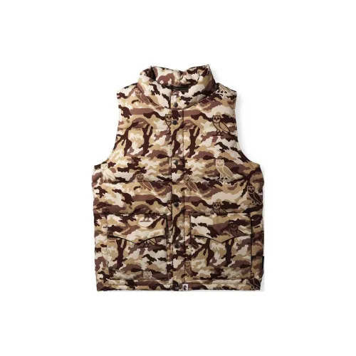 A BATHING APE Жилет Мужской Светлый Умбра