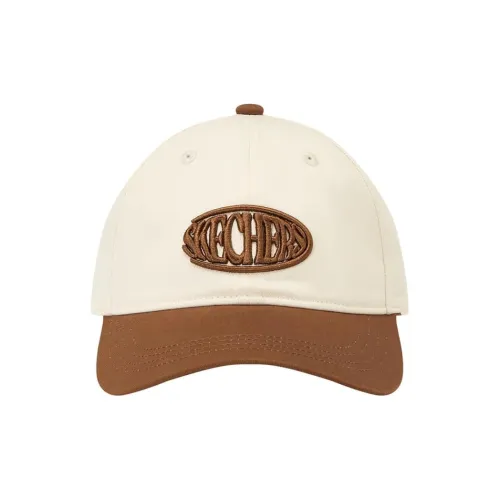 Skechers Кепки Унисекс Яичный Белый Коричневый