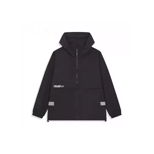 XTEP Sports Life Collection Глубокий Черный Мужской Тренч
