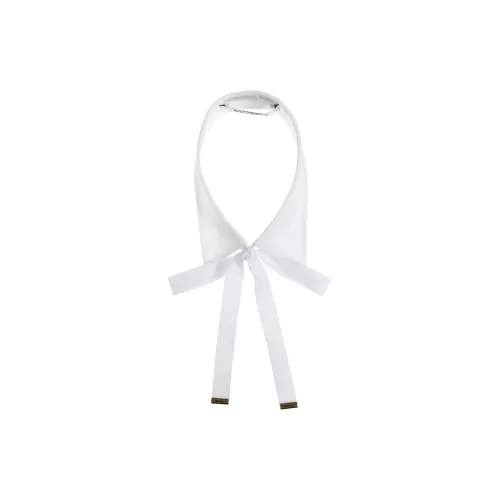 MaxMara Хлопок Галстуки Унисекс Белый