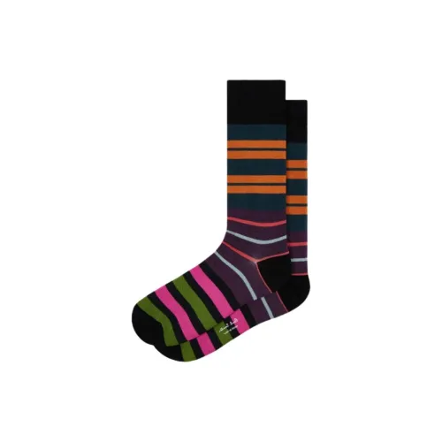 Paul Smith 1 упаковка черные мужские носки до икры MID