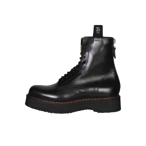 R13 Ботильоны Мужские Черные