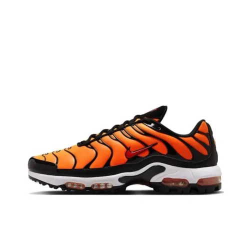 Nike Air Max Plus Low Топ Обувь для гольфа Унисекс Оранжевый Черный