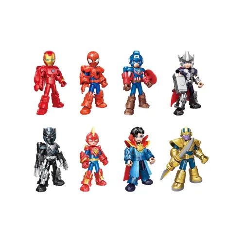 Keeppley Marvel Ultra Броня Конструкторы Первая серия Вселенная Война Звезда Элита Слепые коробки