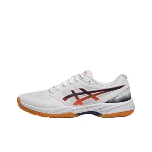 ASICS Gel Court Hunter 3 Устойчивый к истиранию Дышащая Низкая Обувь для Бадминтона Мужская Белая