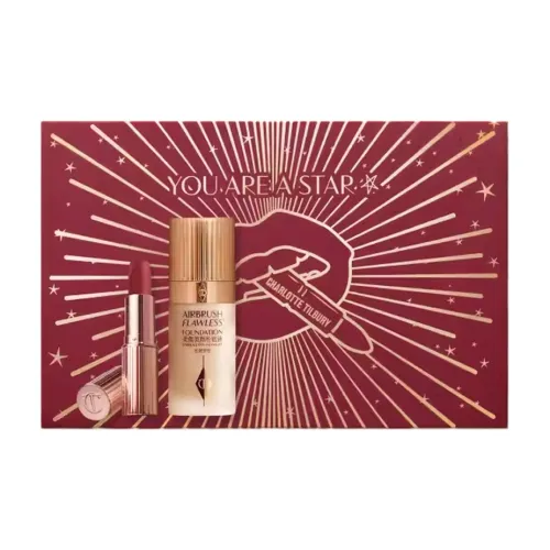 CT Мягкий матовый набор макияжа Easy to Blend Осветляющий тон кожи 30 мл жидкий фундамент + 3,5 г помада