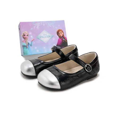 DISNEY FROZEN Детская кожаная обувь низкие топы для дошкольников