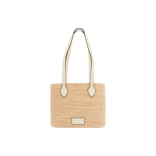 Strathberry Рафия Сумка на плечо Большая Женская Бежевая
