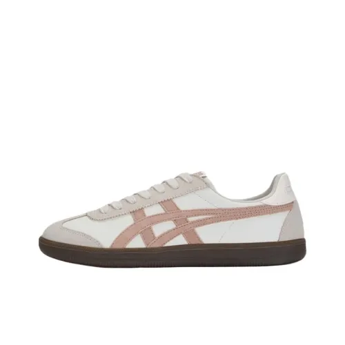 Onitsuka Tiger Tokuten Slip-Resistant Abrasion-Resistant Low-Top Skateboard Shoes Unisex Beige White Brown