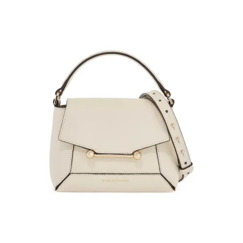 Strathberry Телячья кожа Сумка на одно плечо Женская Ваниль