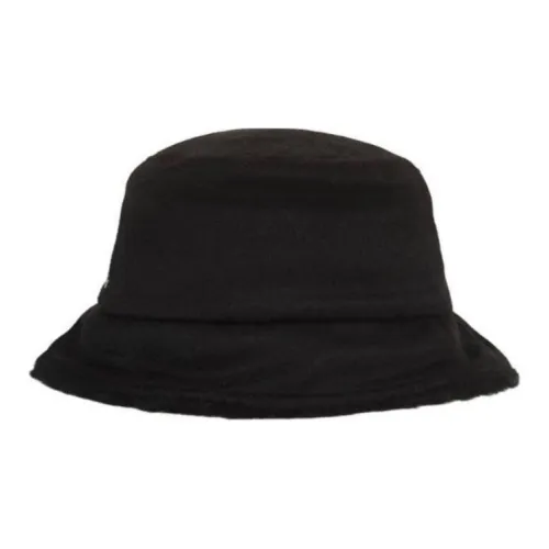 MaxMara Верблюжья шерсть Alpaca Чистая шерсть Silk Polyester Шляпы ведра Женские Черный