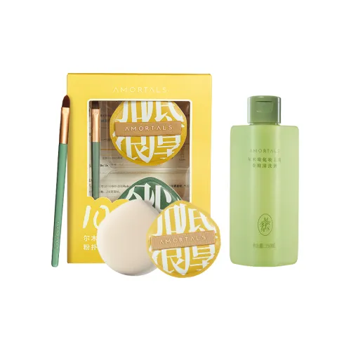 AMORTALS Розовый Дружественный к коже 100 штук Розовый Набор + Агент для чистки 150 мл