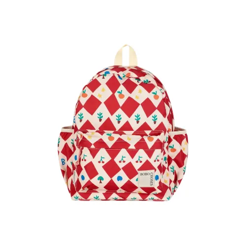 BOBO CHOSES Полиэстер Рюкзак Стандартный Детский Красный