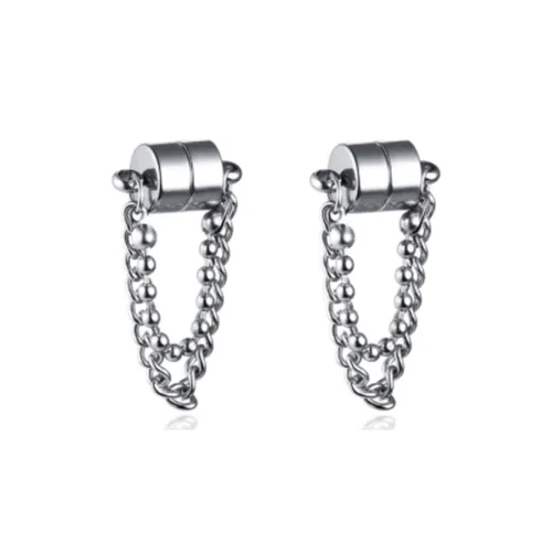 HOLLY RYAN Титановая сталь Нижняя заколка Серьги On Мужской