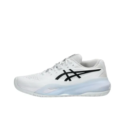Asics Гель RESOLUTION 10 Теннисные Кроссовки Низкие Белые Мужские