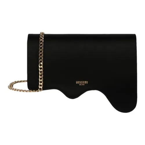 MOSCHINO Вискоза Одно плечо Через плечо Клатч Женский Черный