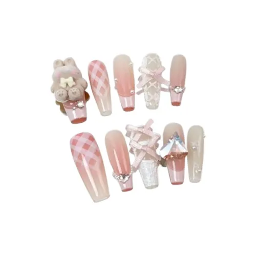 LIANJING Искусственные ногти для женщин