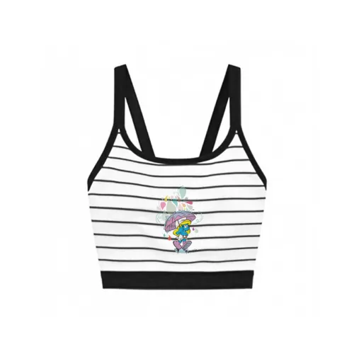 THE SMURFS Бюстгальтер Женский Черные Полосы