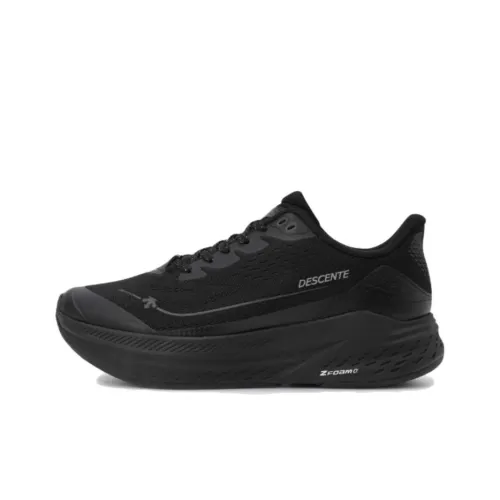 DESCENTE AERO RISE Беговые кроссовки Низкий топ Черный Унисекс