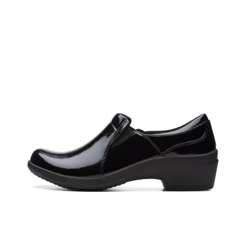 Clarks Высокие каблуки Черные Женские