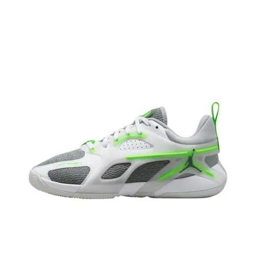 Джордан Heir Collection Slip-resistant Abrasion-resistant Low-top Basketball Shoes Unisex White Green Джордан Heir Collection Slip-resistant Abrasion-resistant Низкие кеды для баскетбола Унисекс Белый Зеленый